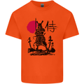 Samurai Battle MMA Kenjutsu Kendo Iaido Kids T-Shirt Childrens Orange