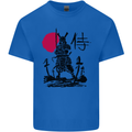 Samurai Battle MMA Kenjutsu Kendo Iaido Kids T-Shirt Childrens Royal Blue