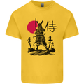 Samurai Battle MMA Kenjutsu Kendo Iaido Kids T-Shirt Childrens Yellow