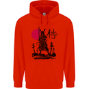 Samurai Battle MMA Kenjutsu Kendo Iaido Mens 80% Cotton Hoodie Bright Red
