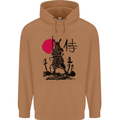 Samurai Battle MMA Kenjutsu Kendo Iaido Mens 80% Cotton Hoodie Caramel Latte