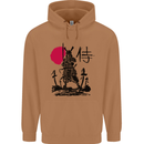 Samurai Battle MMA Kenjutsu Kendo Iaido Mens 80% Cotton Hoodie Caramel Latte
