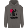 Samurai Battle MMA Kenjutsu Kendo Iaido Mens 80% Cotton Hoodie Charcoal