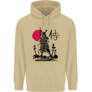 Samurai Battle MMA Kenjutsu Kendo Iaido Mens 80% Cotton Hoodie Sand