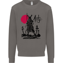 Samurai Battle MMA Kenjutsu Kendo Iaido Mens Sweatshirt Jumper Charcoal