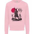 Samurai Battle MMA Kenjutsu Kendo Iaido Mens Sweatshirt Jumper Light Pink