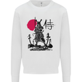 Samurai Battle MMA Kenjutsu Kendo Iaido Mens Sweatshirt Jumper White