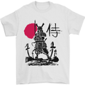 Samurai Battle MMA Kenjutsu Kendo Iaido Mens T-Shirt 100% Cotton White