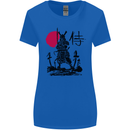 Samurai Battle MMA Kenjutsu Kendo Iaido Womens Wider Cut T-Shirt Royal Blue