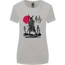 Samurai Battle MMA Kenjutsu Kendo Iaido Womens Wider Cut T-Shirt Sports Grey