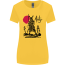 Samurai Battle MMA Kenjutsu Kendo Iaido Womens Wider Cut T-Shirt Yellow