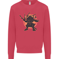 Samurai Cthulhu Kraken Mens Sweatshirt Jumper Heliconia