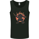 Samurai Cthulhu Kraken Mens Vest Tank Top Black