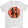 Samurai Dad Son Fathers Day MMA Martial Arts Mens T-Shirt 100% Cotton White