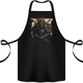 Samurai Extreme Japanese Fantasy Warrior Cotton Apron 100% Organic Black