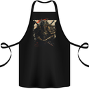 Samurai Extreme Japanese Fantasy Warrior Cotton Apron 100% Organic Black