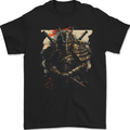 Samurai Extreme Japanese Fantasy Warrior Mens Gildan Cotton T-Shirt Black
