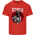 Samurai Fighter Skull MMA Mixed Martial Arts Mens Cotton T-Shirt Tee Top Red