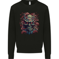 Samurai Oni Mask Bushido Ronin MMA Kids Sweatshirt Jumper Black