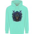 Samurai Skull MMA Martial Arts Gym Training Childrens Kids Hoodie Peppermint