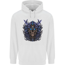 Samurai Skull MMA Martial Arts Gym Training Childrens Kids Hoodie White