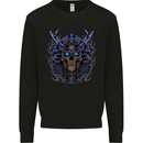 Samurai Skull MMA Martial Arts Gym Training Kids Sweatshirt Jumper Black