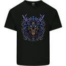 Samurai Skull MMA Martial Arts Gym Training Kids T-Shirt Childrens Black