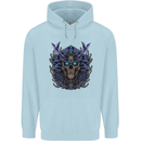 Samurai Skull MMA Martial Arts Gym Training Mens 80% Cotton Hoodie Light Blue