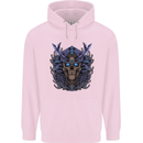 Samurai Skull MMA Martial Arts Gym Training Mens 80% Cotton Hoodie Light Pink