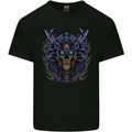 Samurai Skull MMA Martial Arts Gym Training Mens Cotton T-Shirt Tee Top Black