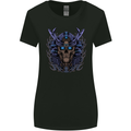 Samurai Skull MMA Martial Arts Gym Training Womens Wider Cut T-Shirt Black