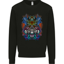 Samurai Skulls Japan Japanes MMA Mens Sweatshirt Jumper Black