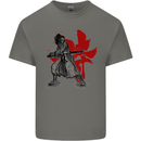 Samurai Spirit MMA Mixed Martial Arts Kids T-Shirt Childrens Charcoal