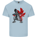Samurai Spirit MMA Mixed Martial Arts Kids T-Shirt Childrens Light Blue