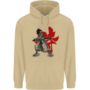 Samurai Spirit MMA Mixed Martial Arts Mens 80% Cotton Hoodie Sand