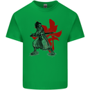 Samurai Spirit MMA Mixed Martial Arts Mens Cotton T-Shirt Tee Top Irish Green