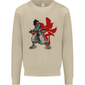 Samurai Spirit MMA Mixed Martial Arts Mens Sweatshirt Jumper Sand