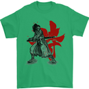 Samurai Spirit MMA Mixed Martial Arts Mens T-Shirt Cotton Gildan Irish Green