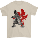 Samurai Spirit MMA Mixed Martial Arts Mens T-Shirt Cotton Gildan Sand