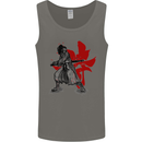 Samurai Spirit MMA Mixed Martial Arts Mens Vest Tank Top Charcoal