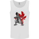 Samurai Spirit MMA Mixed Martial Arts Mens Vest Tank Top White
