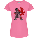 Samurai Spirit MMA Mixed Martial Arts Womens Petite Cut T-Shirt Azalea