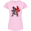 Samurai Spirit MMA Mixed Martial Arts Womens Petite Cut T-Shirt Light Pink