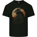 Samurai Storm Japanese Fantasy Warrior Kids T-Shirt Childrens Black