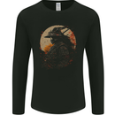 Samurai Storm Japanese Fantasy Warrior Mens Long Sleeve T-Shirt Black