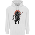 Samurai Sun  MMA Warrior Childrens Kids Hoodie White