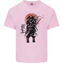 Samurai Sun  MMA Warrior Kids T-Shirt Childrens Light Pink