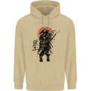 Samurai Sun  MMA Warrior Mens 80% Cotton Hoodie Sand