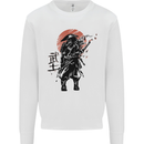 Samurai Sun  MMA Warrior Mens Sweatshirt Jumper White