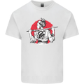 Samurai Tattoo Girl MMA Kenjutsu Kendo Iaido Kids T-Shirt Childrens White